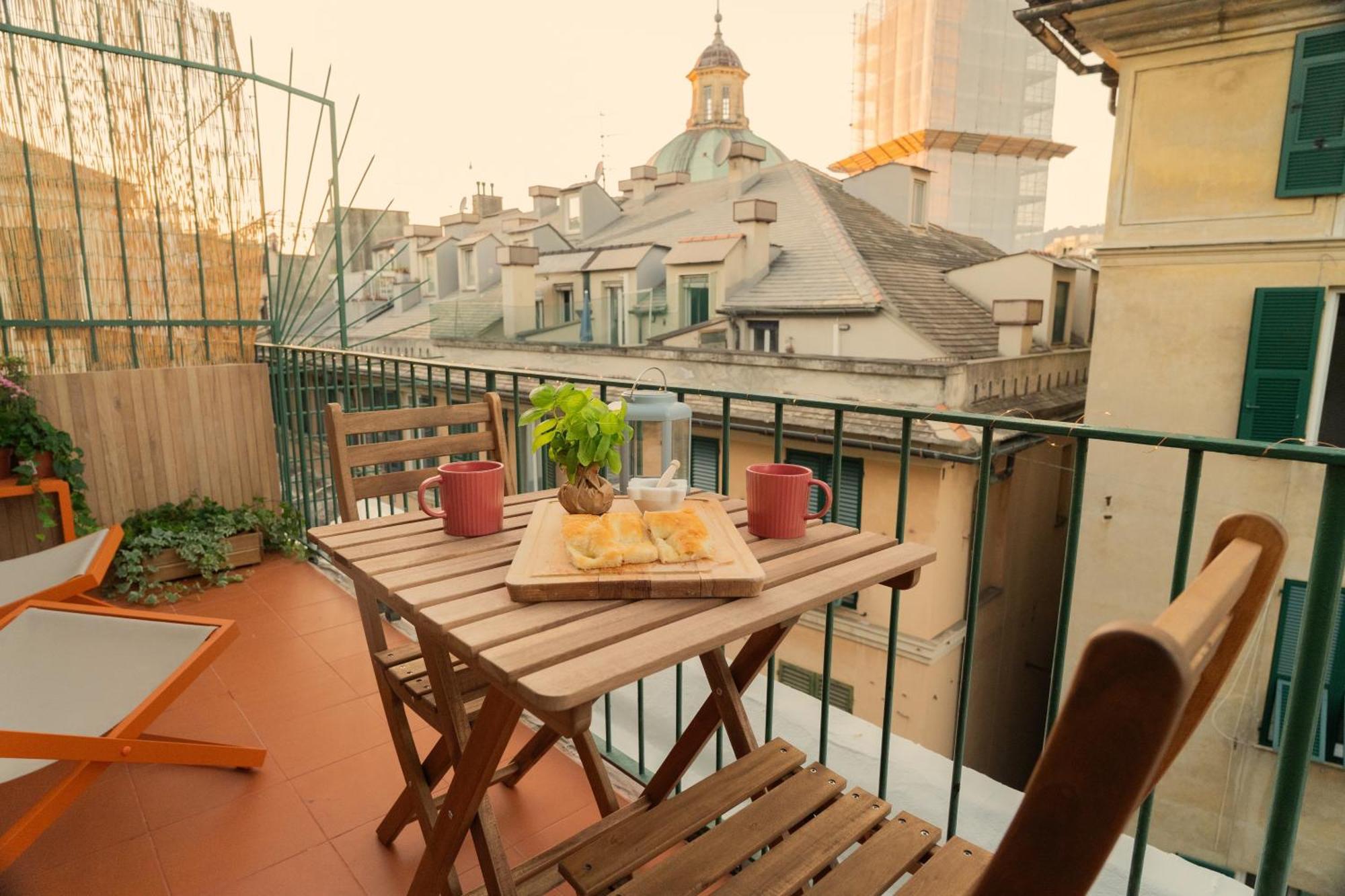 Niu Cozy Suite With Terrace Генуа Екстериор снимка